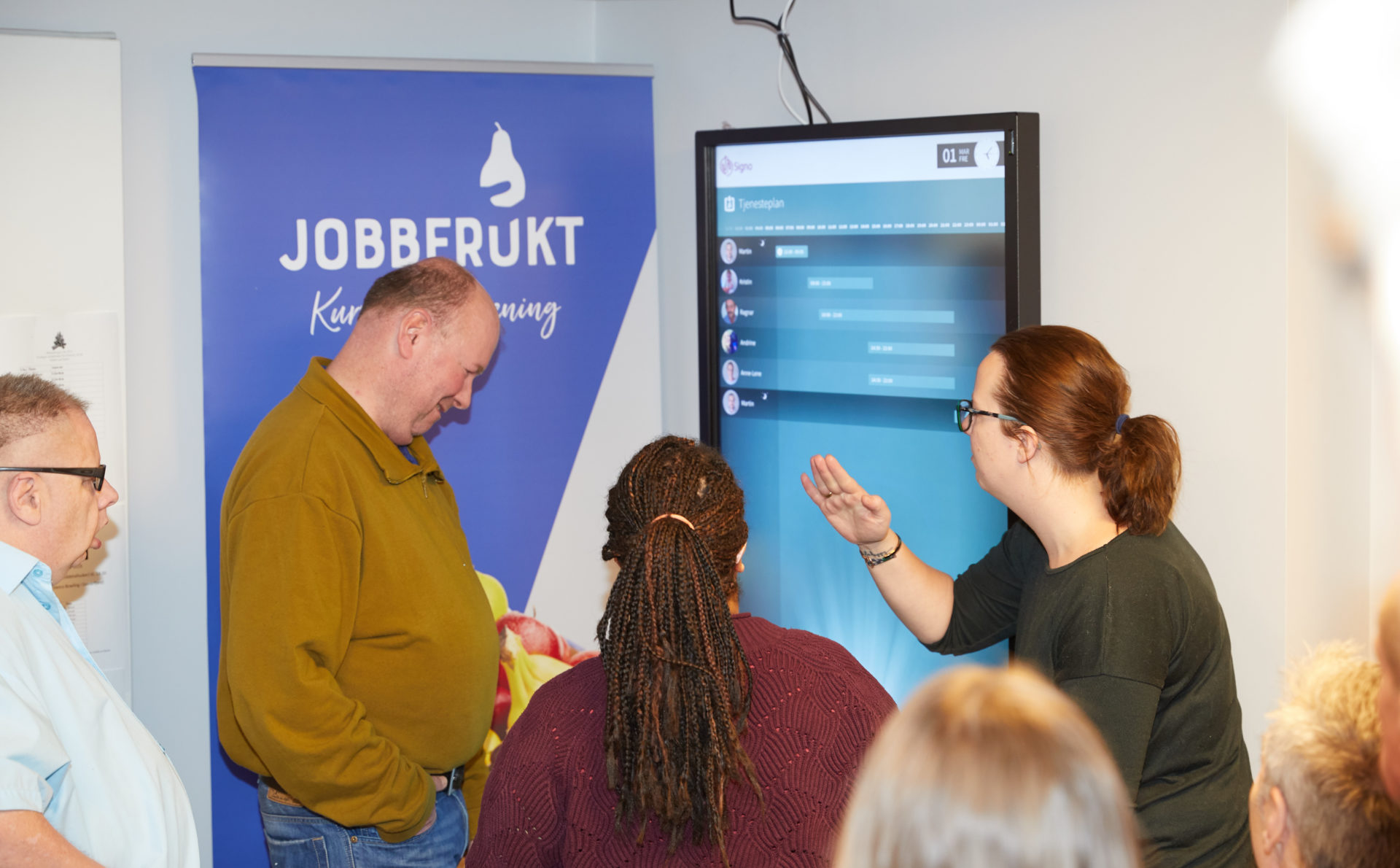 Mer selvstendig med infoskjermen IBG